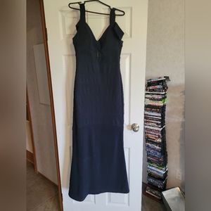 Le chateau navy blue dress